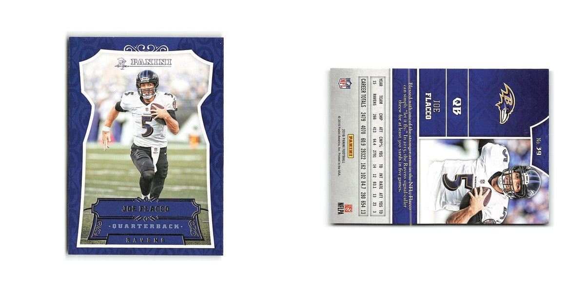 Joe Flacco 2016 Panini #39 Baltimore Ravens Football Card NM