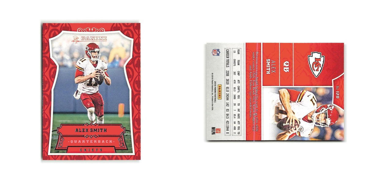 Alex Smith 2016 Panini #120 Kansas City Chiefs Football Card NM