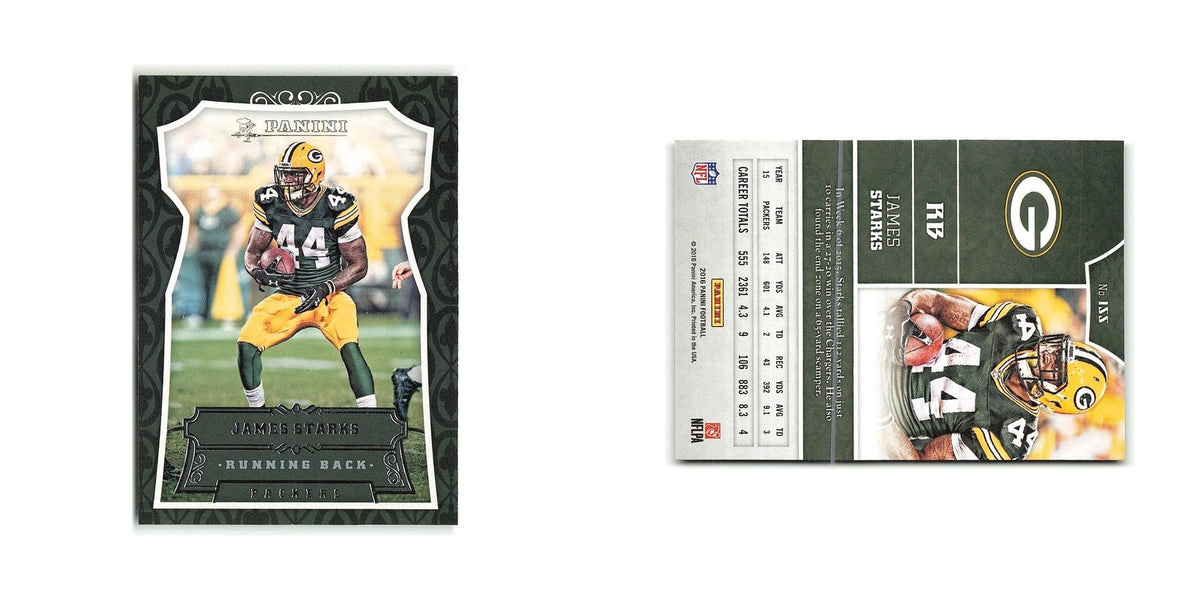 James Starks 2016 Panini #155 Green Bay Packers Football Card NM