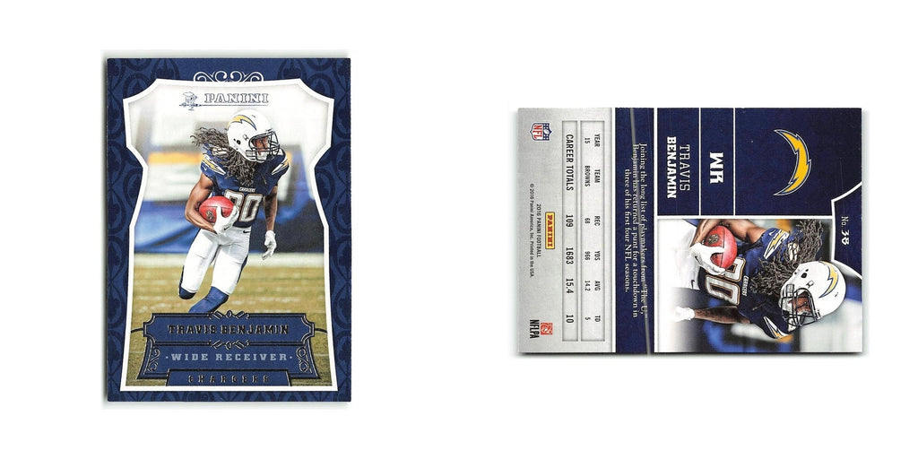 Travis Benjamin 2016 Panini #38 San Diego Chargers Football Card NM