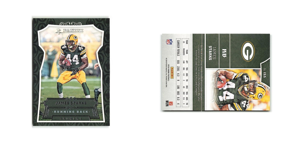 James Starks 2016 Panini #155 Green Bay Packers Football Card NM