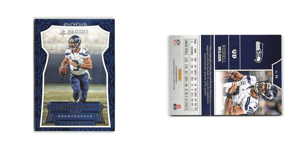 Russell Wilson 2016 Panini - Blue  #71 Seattle Seahawks NM