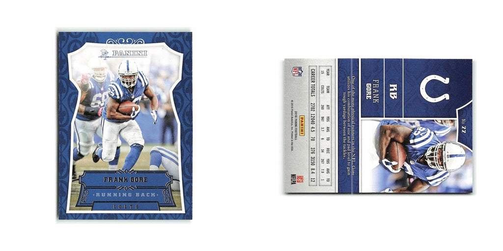 Frank Gore 2016 Panini #22 Indianapolis Colts Football Card NM