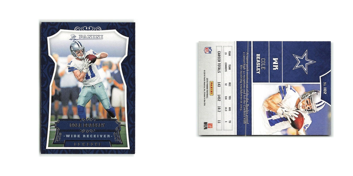 Cole Beasley 2016 Panini #102 Dallas Cowboys Football Card NM