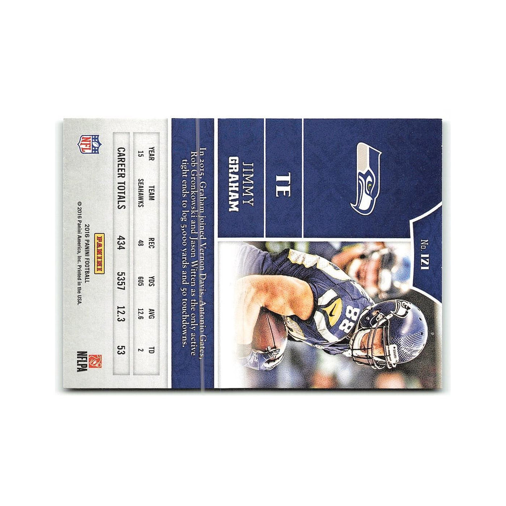 Jimmy Graham 2016 Panini #121 Seattle Seahawks Football Card NM