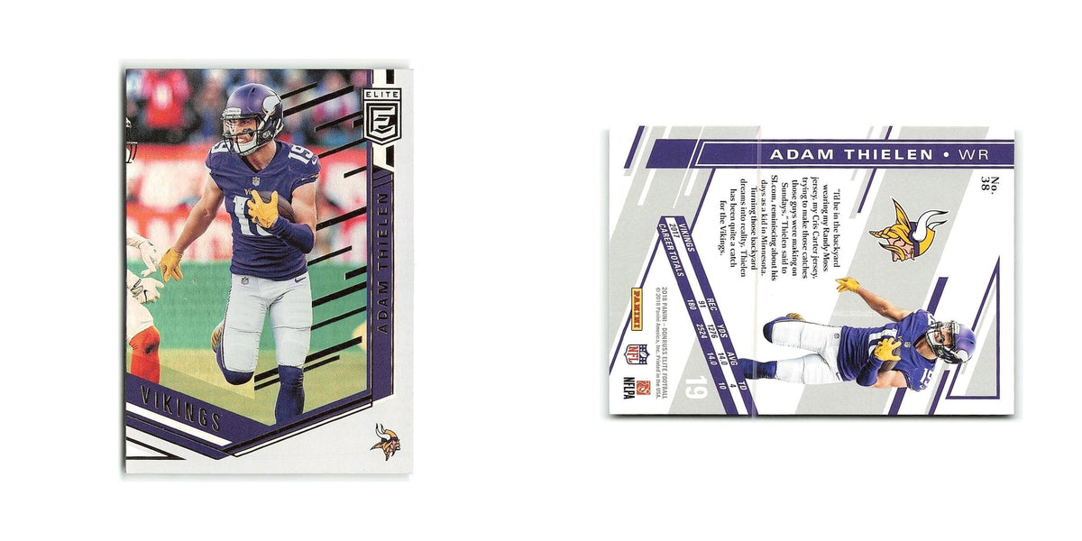 Adam Thielen 2018 Donruss Elite #38 Minnesota Vikings Football Card NM