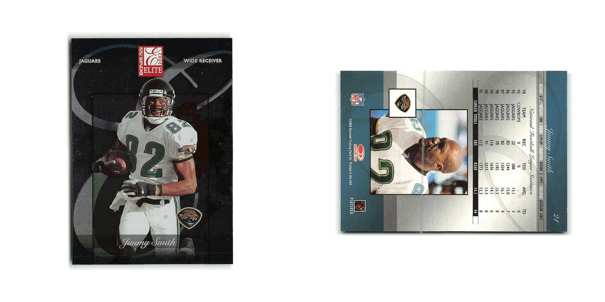 Jimmy Smith 2001 Donruss Elite #21 Jacksonville Jaguars Football Card NM
