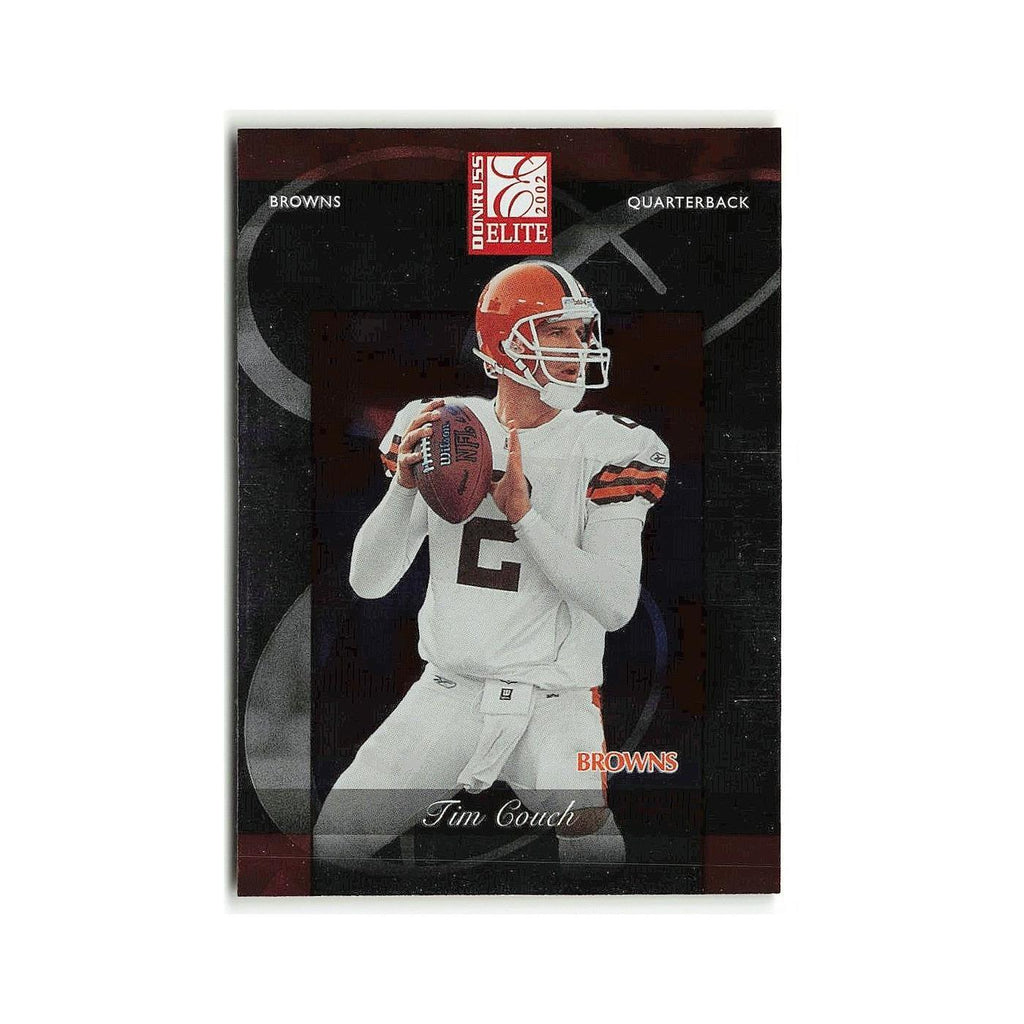 Tim Couch 2002 Donruss Elite #8 Cleveland Browns Football Card NM