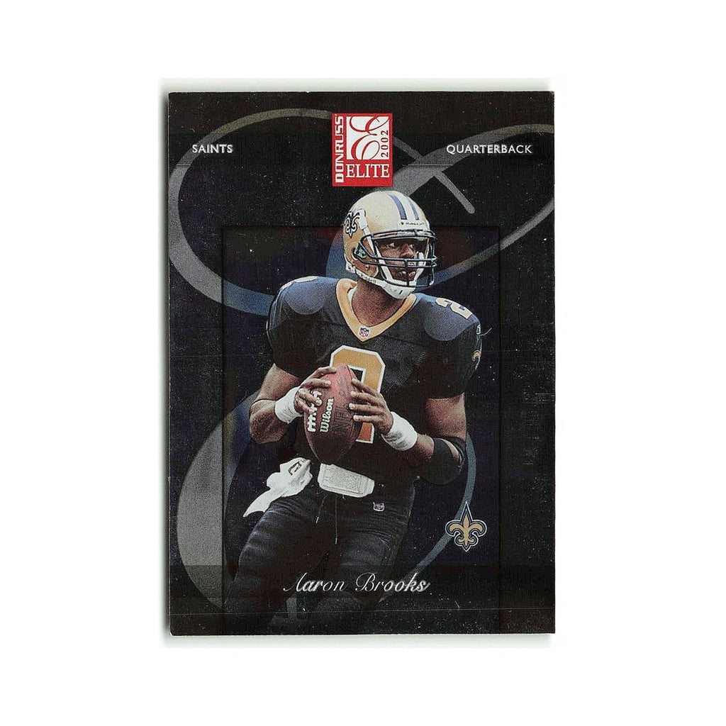 Aaron Brooks 2003 Donruss Elite #78 New Orleans Saints Football Card NM