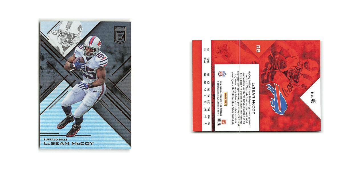 LeSean McCoy 2016 Donruss Elite #45 Buffalo Bills Football Card NM