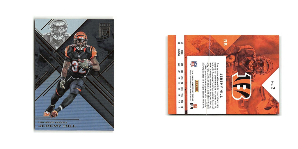 Jeremy Hill 2016 Donruss Elite #2 Cincinnati Bengals Football Card NM