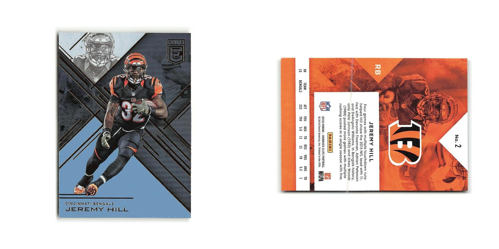 Jeremy Hill 2016 Donruss Elite #2 Cincinnati Bengals Football Card NM