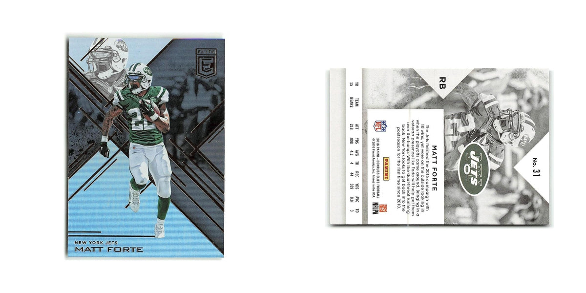Matt Forte 2015 Donruss Elite #31 New york Jets Football Card NM
