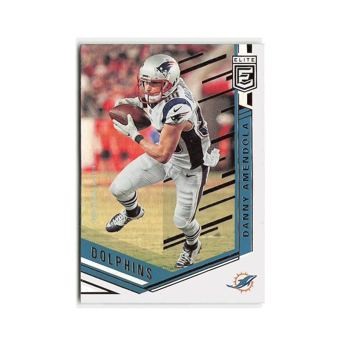 Danny Amendola 2018 Donruss Elite #95 Miami Dolphins Football Card NM