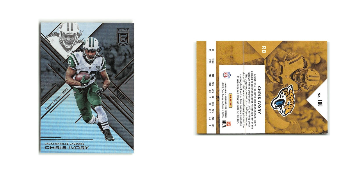 Chris Ivory 2015 Donruss Elite #1 New York Jets Football Card NM