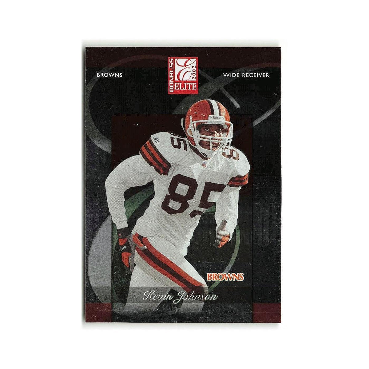 Kevin Johnson 2002 Donruss Elite #10 Cleveland Browns Football Card NM