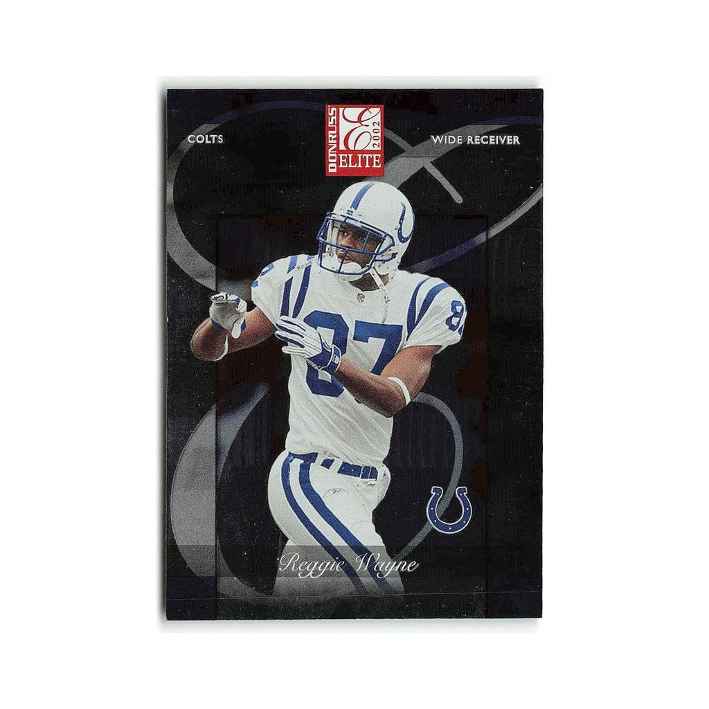 Reggie Wayne 2002 Donruss Elite #16 Indianapolis Colts Football Card NM