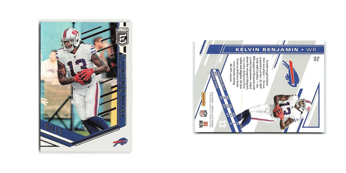 Kelvin Benjamin 2018 Donruss Elite #99 Buffalo Bills Football Card NM