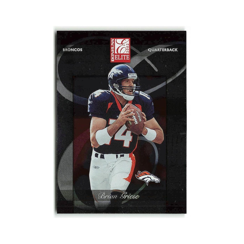 Brian Griese 2002 Donruss Elite #13 Denver Broncos Football Card NM