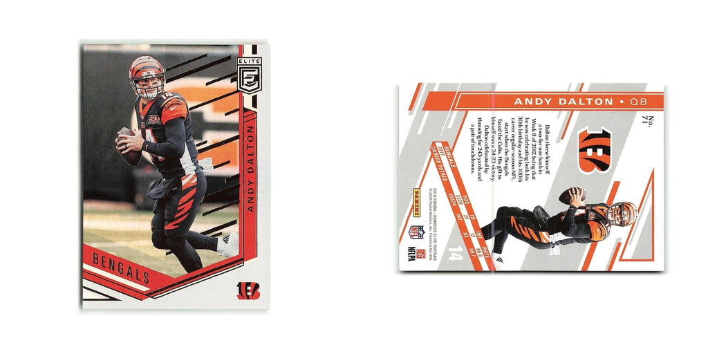 Andy Andy Dalton 2018 Donruss Elite #71 Cincinnati Bengals Football Card NM