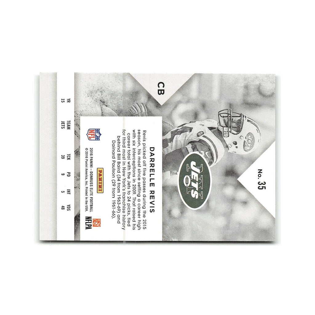 Darrelle Revis 2016 Donruss Elite #35 New York Jets Football Card NM
