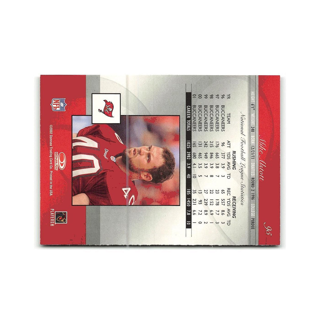 Mike Alstott 2002 Donruss Elite #95 Tampa Bay Buccaneers Football Card NM