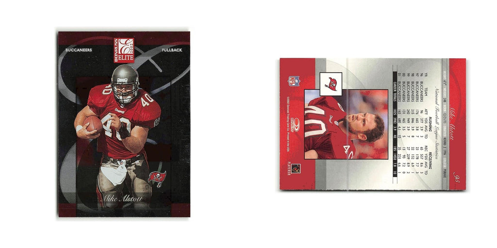 Mike Alstott 2002 Donruss Elite #95 Tampa Bay Buccaneers Football Card NM