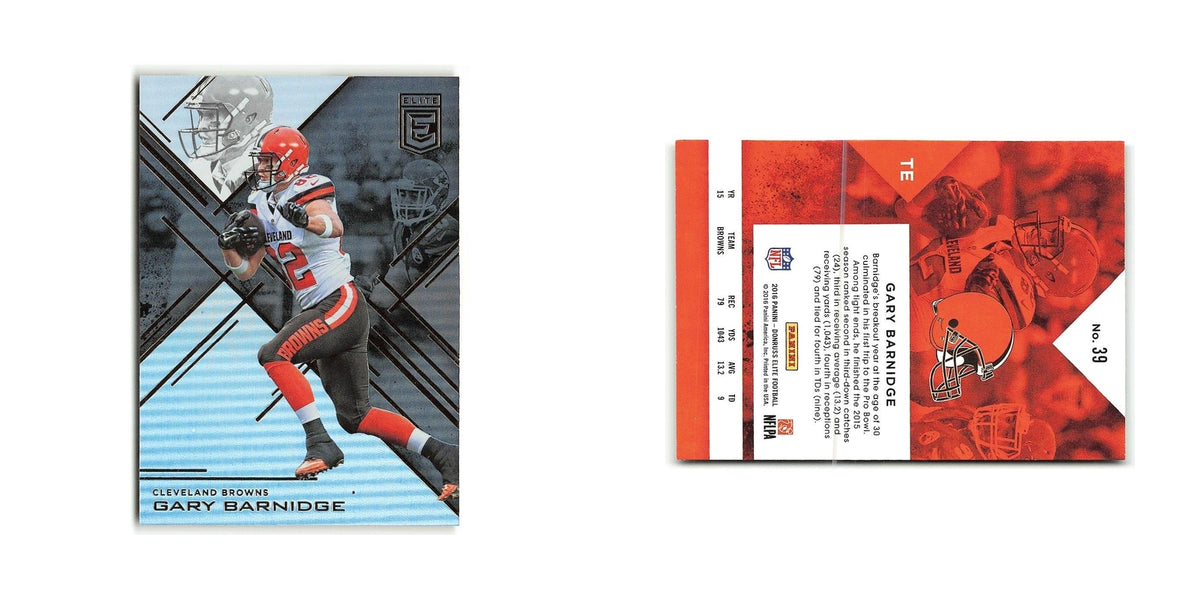 Gary Barnidge 2016 Donruss Elite #39 Cleveland Browns Football Card NM