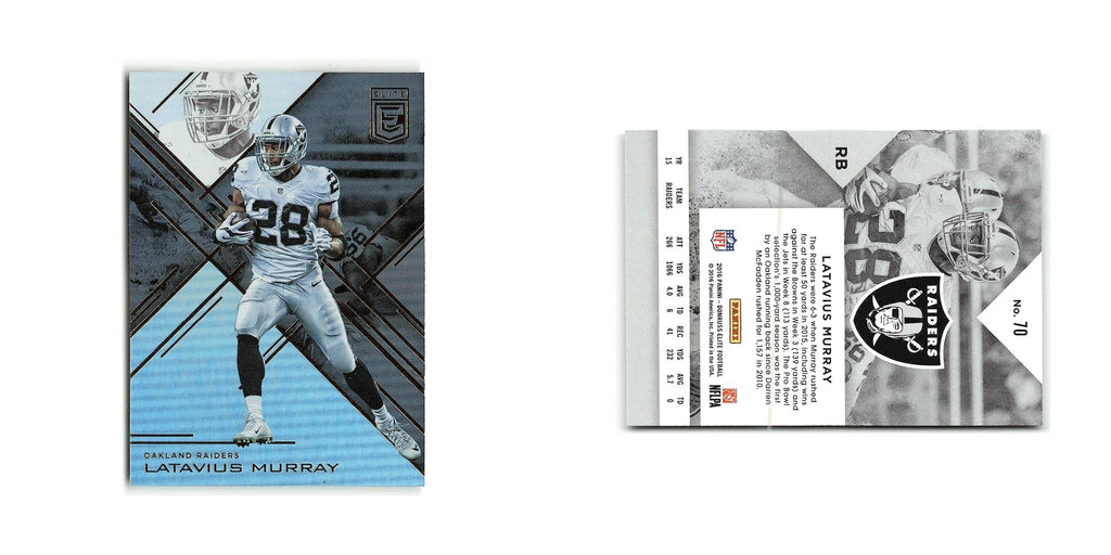 Latavius Murray 2016 Donruss Elite #70 Minnesota Vikings Football Card NM