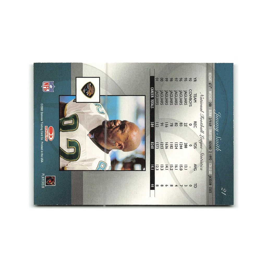 Jimmy Smith 2001 Donruss Elite #21 Jacksonville Jaguars Football Card NM