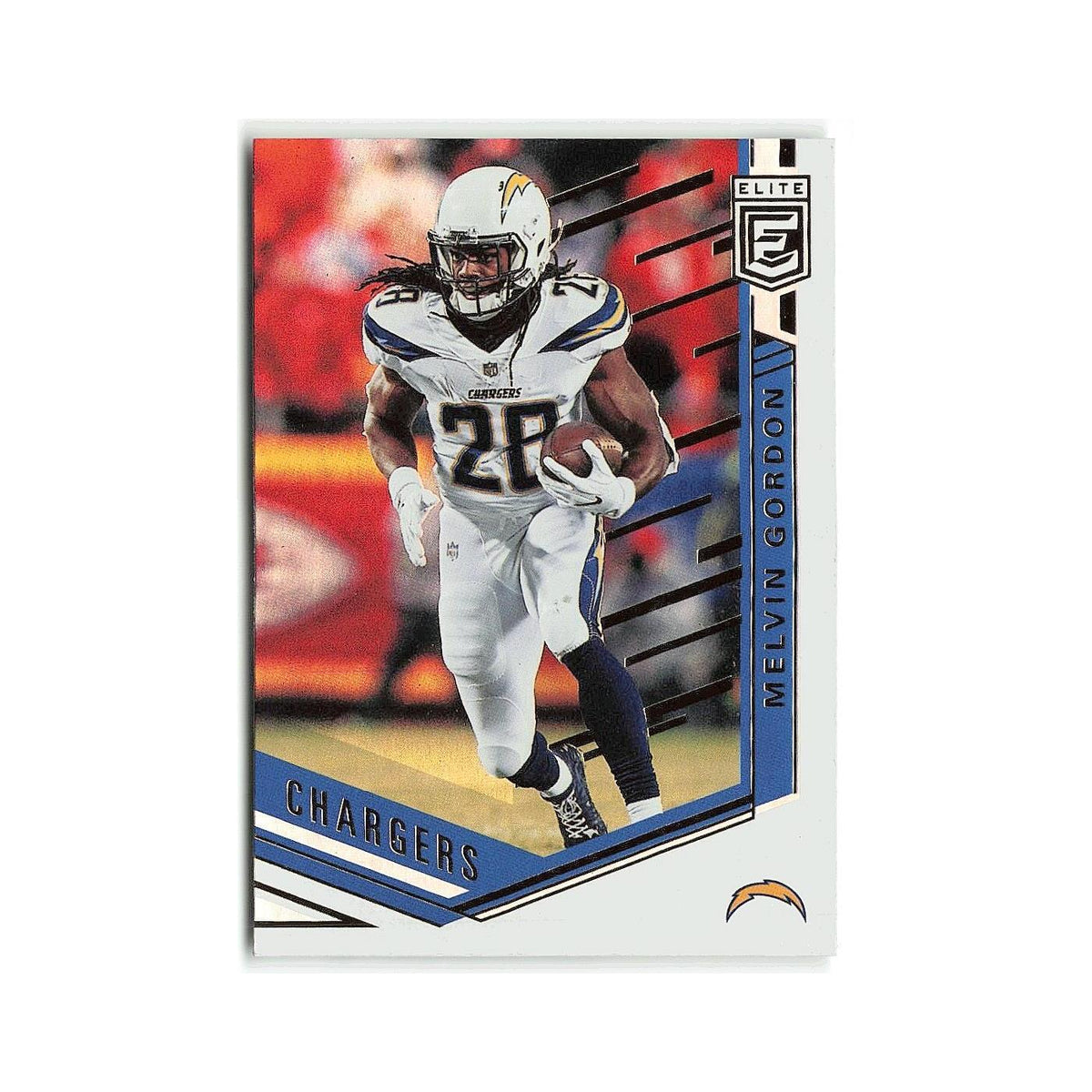 Melvin Gordon 2018 Donruss Elite #82 Los Angeles Chargers Football Card NM