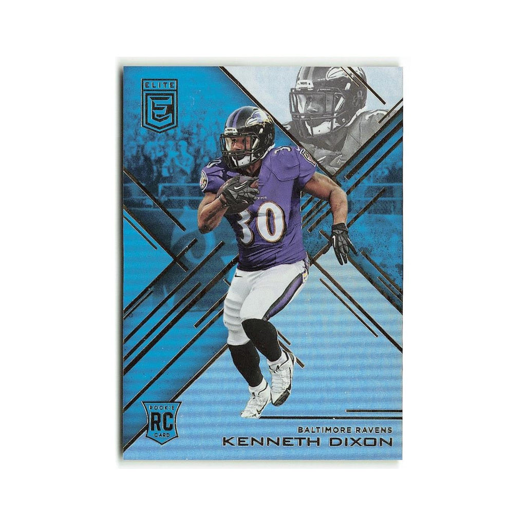 Kenneth Dixon Rookie 2016 Donruss Elite #7 Baltimore Ravens Football Card NM