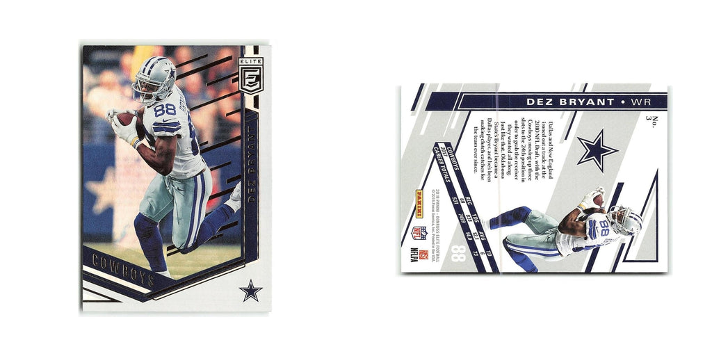 Dez Bryant 2018 Donruss Elite #3 Dallas Cowboys Football Card NM