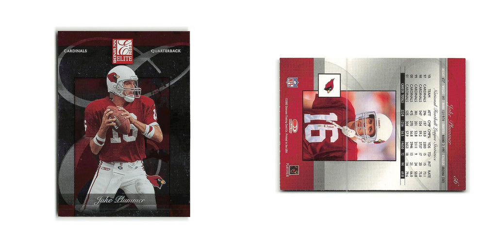 Jake Plummer 2002 Donruss Elite #56 Arizona Cardinals Football Card NM