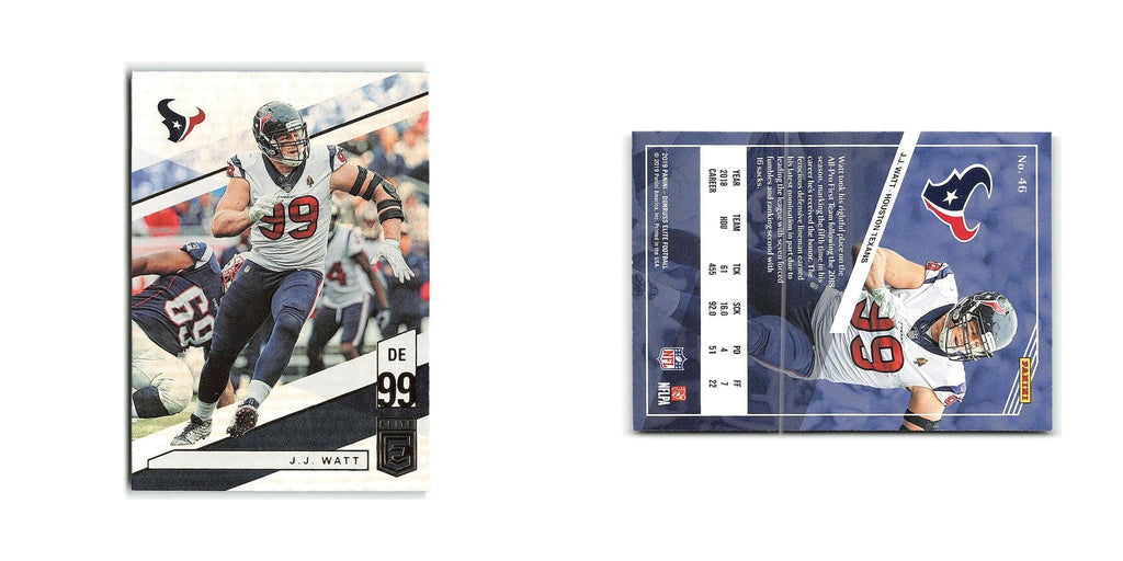 J.J. Watt 2019 Donruss Elite #46 Houston Texans Football Card NM