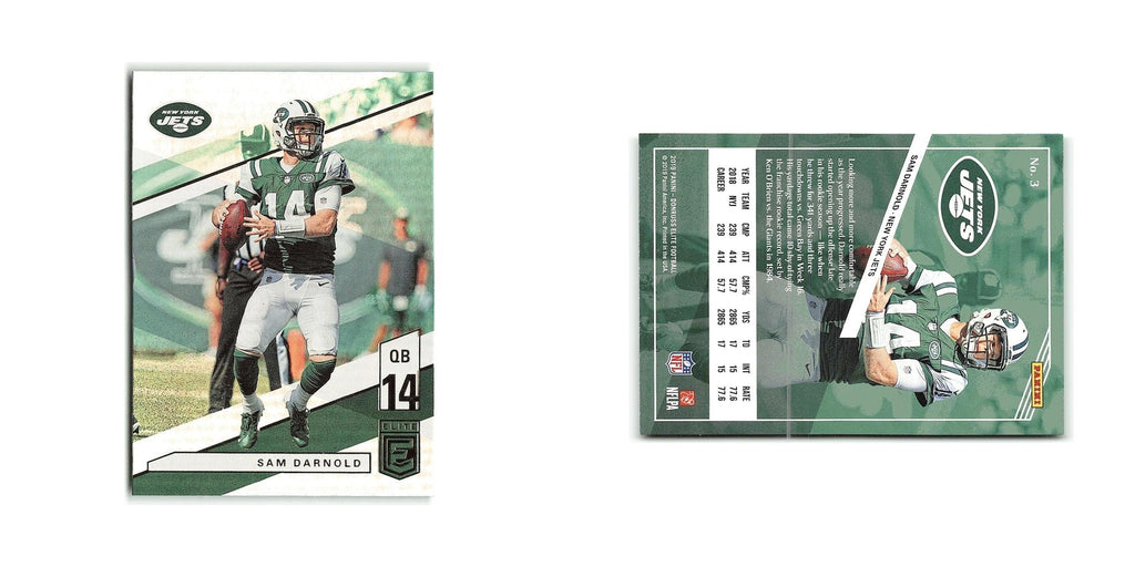 Sam Darnold 2019 Donruss Elite #3 New York Jets Football Card NM
