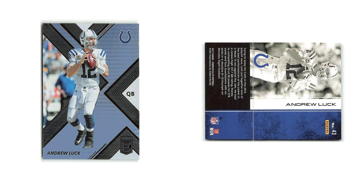 Andrew Luck 2017 Donruss Elite #43 Indianapolis Colts Football Card NM