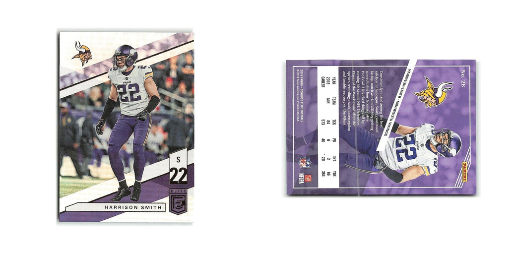 Harrison Smith 2019 Donruss Elite #28 Minnesota Vikings Football Card NM