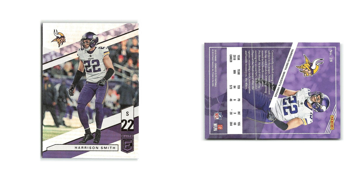 Harrison Smith 2019 Donruss Elite #28 Minnesota Vikings Football Card NM