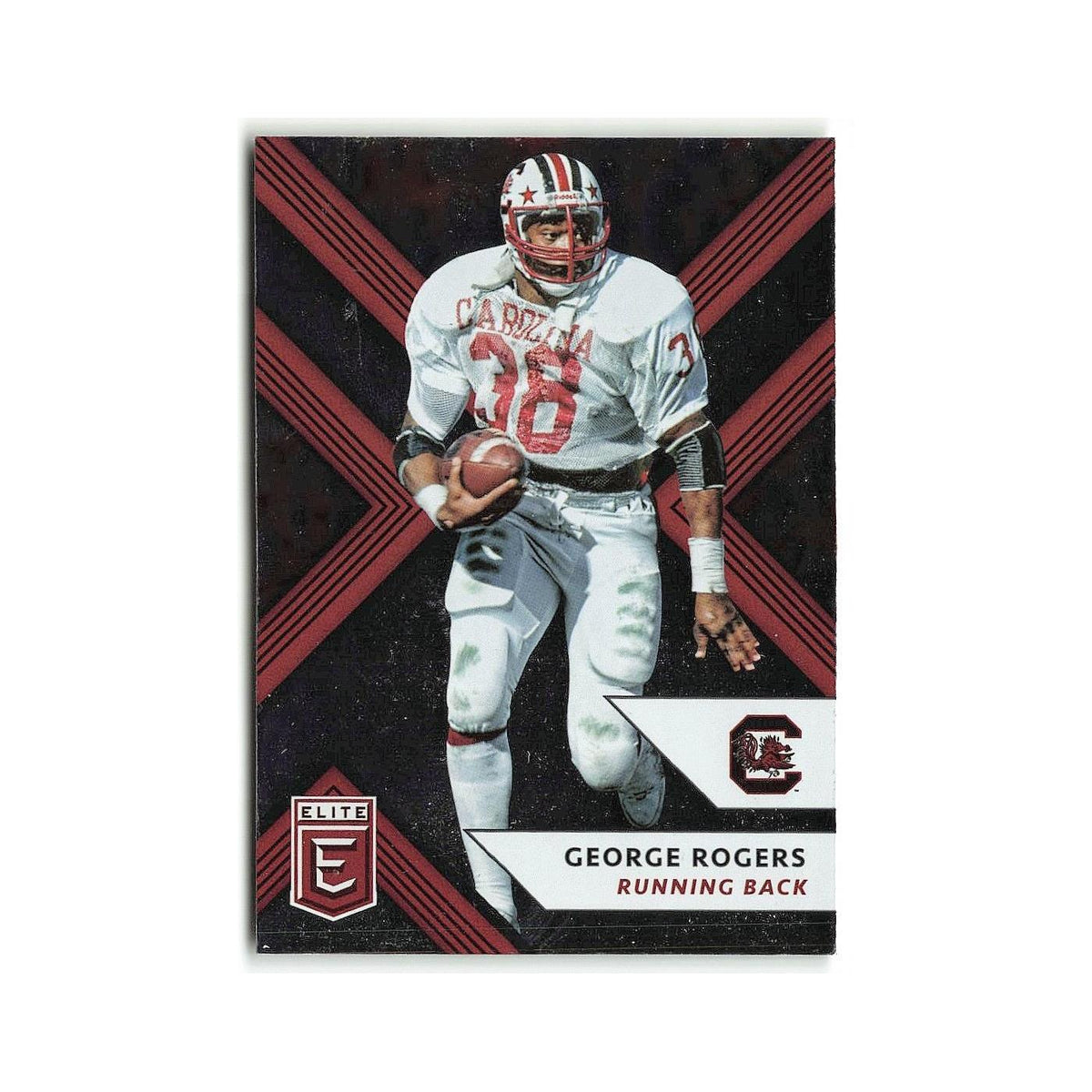 George Rogers 2018 Panini Elite Draft Picks #43 South Carolina Gamecocks NM
