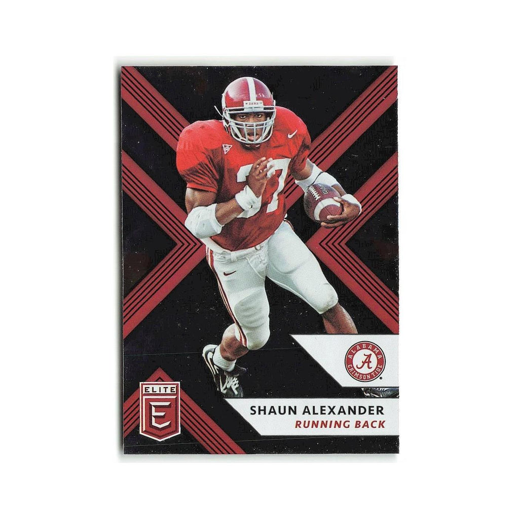 Shaun Alexander 2018 Panini Elite Draft Picks #88 Alabama Crimson Tide NM