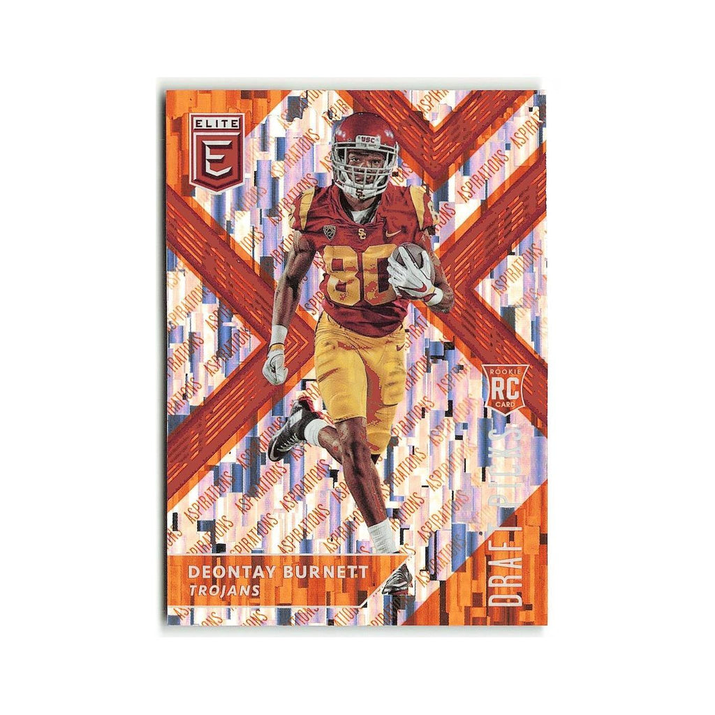 Deontay Burnett Rookie 2018 Panini Elite Draft Picks #124 USC Trojans NM