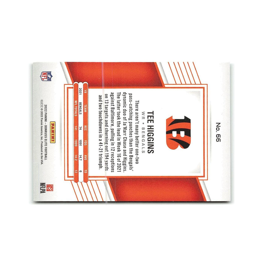 Tee Higgins 2023 Donruss Elite #66 Clemson Tigers Football Card NM