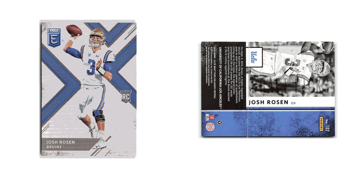 Josh Rosen 2018 Panini Elite Draft Picks #102 UCLA Bruins Football Card NM