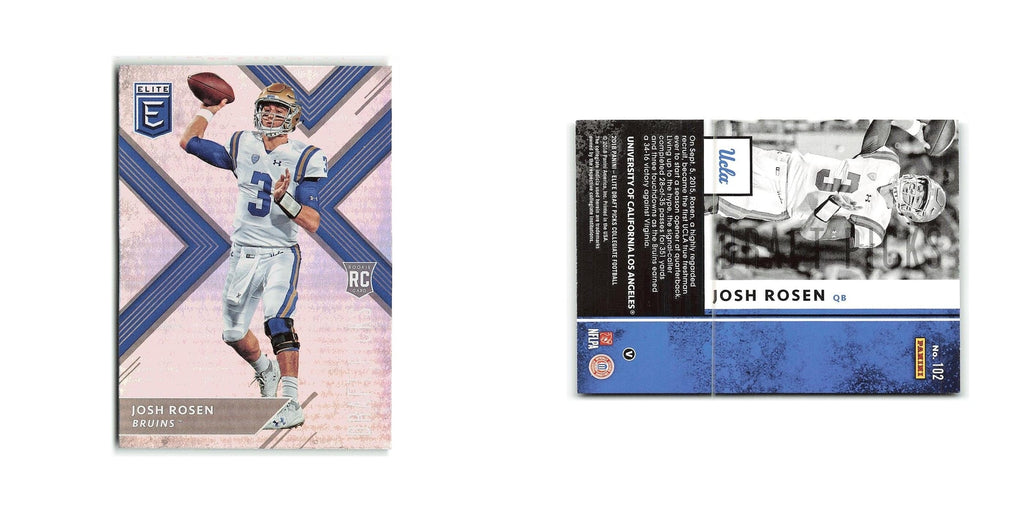 Josh Rosen Rookie 2018 Panini Elite Draft Picks #102 UCLA Bruins NM