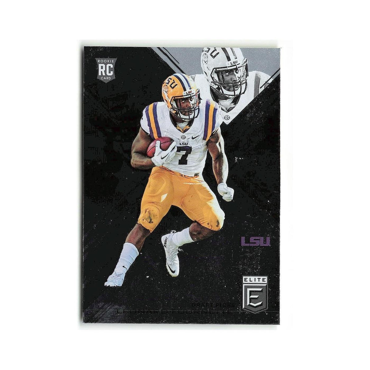 Leonard Fournette Rookie 2017 Panini Elite Draft Picks #105 LSU Tigers NM