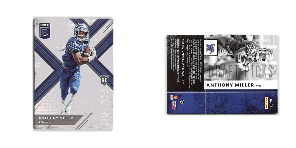 Anthony Miller 2018 Panini Elite Draft Picks #135 Memphis Tigers NM