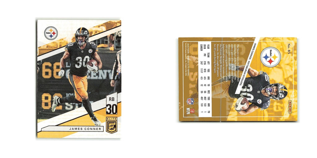 James Conner 2019 Donruss Elite #85 Pittsburgh Steelers Football Card NM