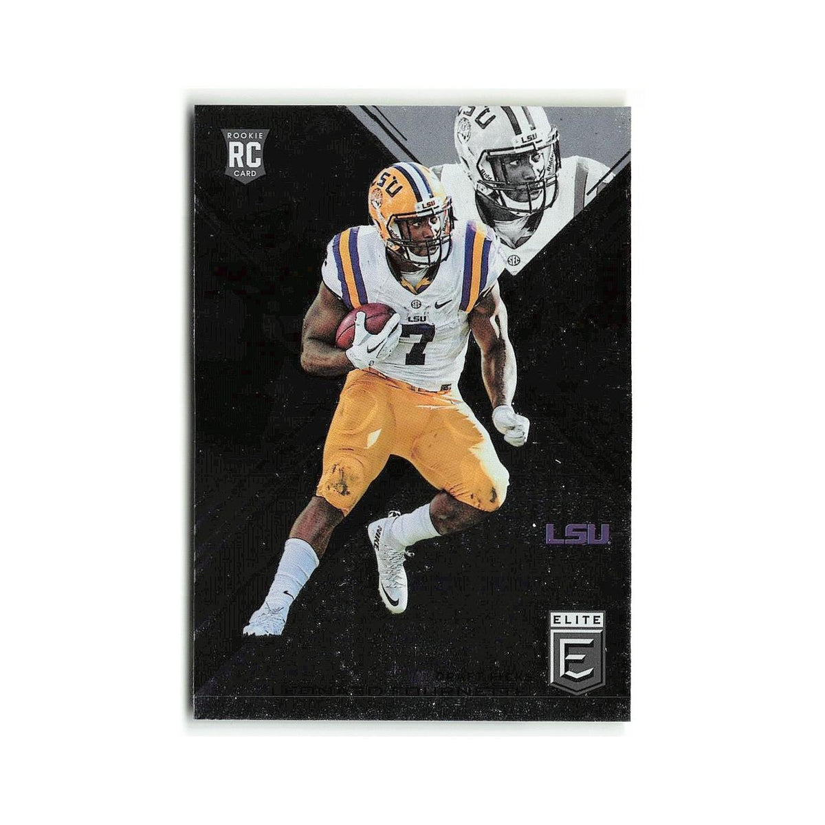 Leonard Fournette Rookie 2017 Panini Elite Draft Picks #105 LSU Tigers NM