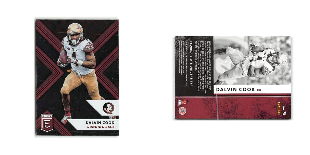 Dalvin Cook 2018 Panini Elite Draft Picks #25 Florida State Seminoles NM
